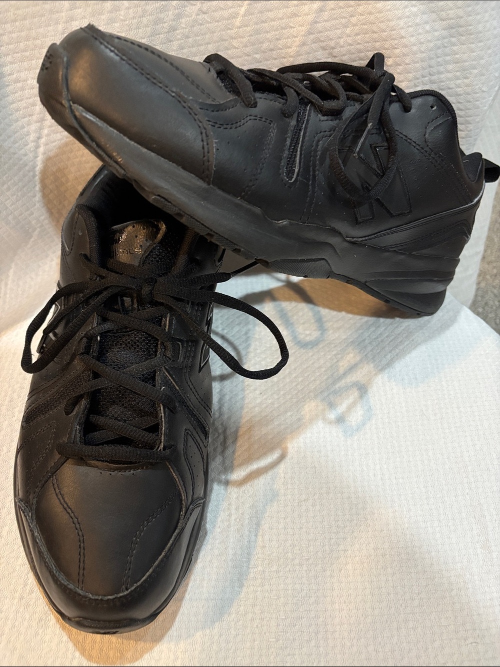 New Balance 608v5 Men’s 11.5 Black Slip Resistant Work Shoes